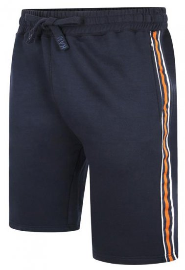 Kam Jeans 3300 Jog Shorts with Side Tape Navy - Tepláky & kraťasy - Tepláky a Teplákové Kraťasy 2XL-12XL