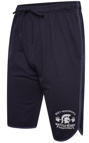 Kam Jeans 3308 Gym Jog Shorts Navy - Sportovní oblečení - Sportovní Oblečení 2XL-10XL