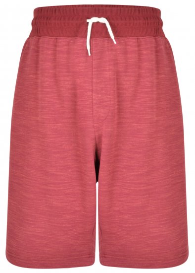 Kam Jeans 331 Melange Jog Shorts Burgundy - Tepláky & kraťasy - Tepláky a Teplákové Kraťasy 2XL-12XL