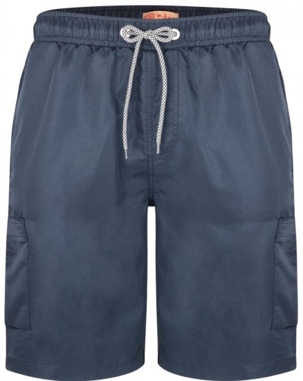 Kam Jeans 334 Cargo Swim Shorts Navy - Spodní prádlo - Spodní Prádlo Nadměrné Velikosti 2XL-8XL