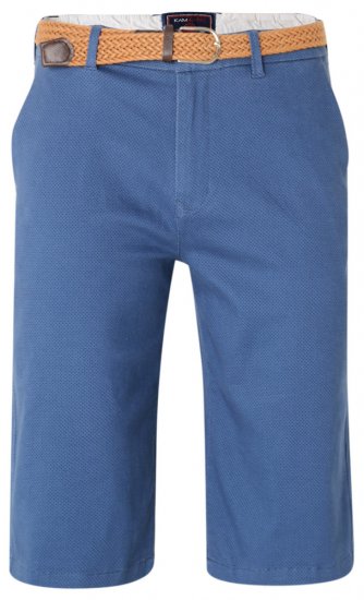 Kam Jeans 339 Dress Shorts Insignia Blue - Šortky - Šortky Nadměrné Velikosti W40-W60