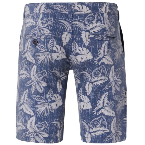 Kam Jeans 340 Dress Shorts Denim Blue - Šortky - Šortky Nadměrné Velikosti W40-W60