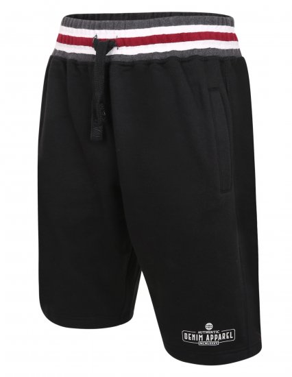 Kam Jeans 344 Jogger Shorts Black - Tepláky & kraťasy - Tepláky a Teplákové Kraťasy 2XL-12XL