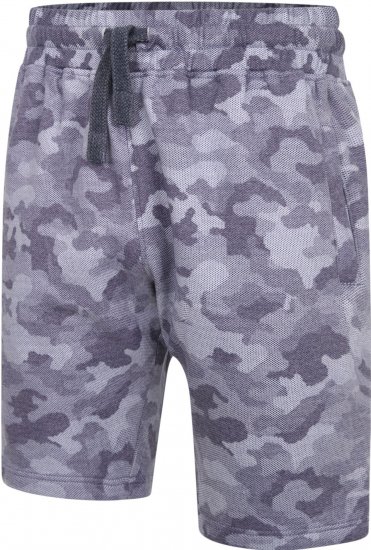Kam Jeans 346 Camo Sweat Shorts Indigo TALL SIZES - PÁNSKÉ OBLEČENÍ MT-6XLT - TALL-velikosti