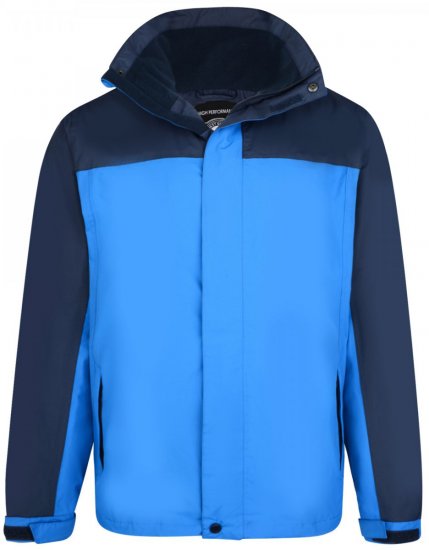 Kam Jeans 439 Softshell Jacket Navy - Bundy - Bundy Nadměrné Velikosti - 2XL-8XL