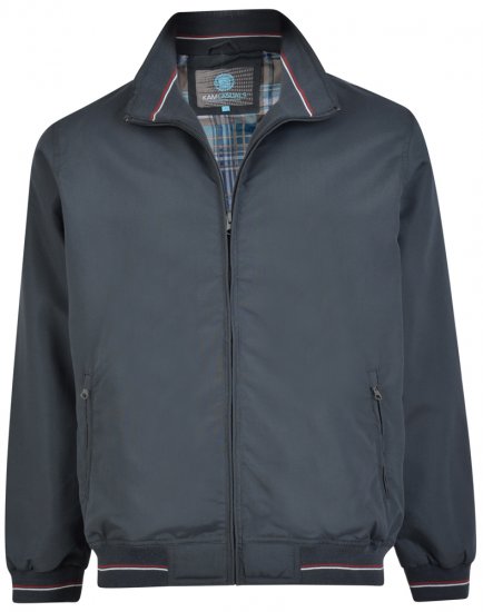 Kam Jeans 440 Jacket Navy - Bundy - Bundy Nadměrné Velikosti - 2XL-8XL