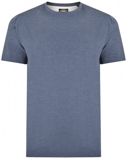 Kam Jeans T-shirt Indigo blue - Trička - Trička nadměrné velikosti - 2XL-14XL