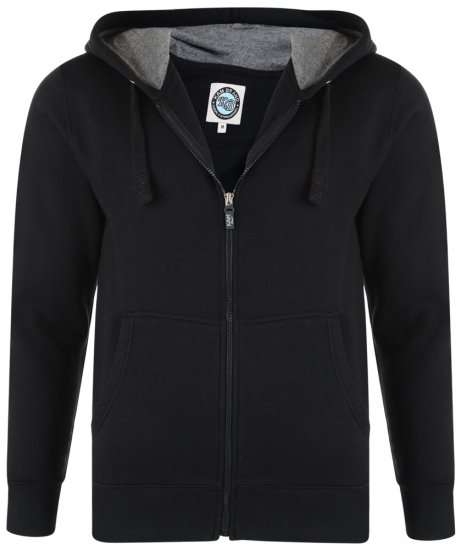 Kam Jeans Hoodie Black TALL SIZES - TALL-velikosti - TALL-velikosti