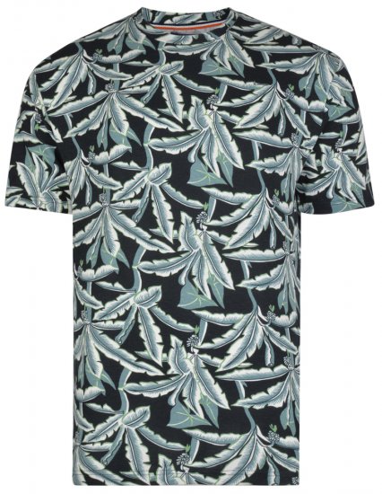 Kam Jeans 5260 T-shirt Navy - Trička - Trička nadměrné velikosti - 2XL-14XL