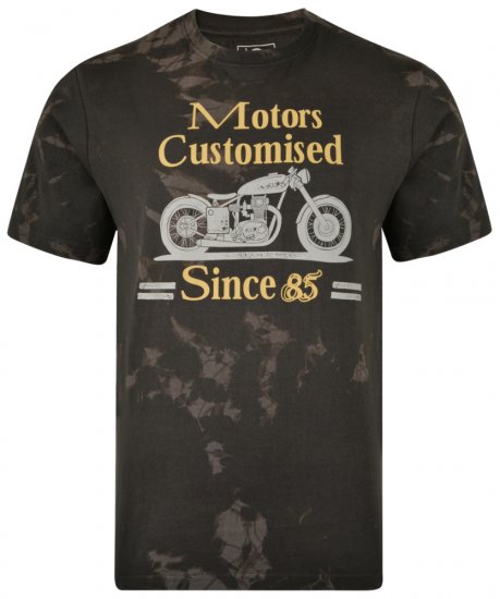 Kam Jeans 5309 T-shirt Navy - Trička - Trička nadměrné velikosti - 2XL-14XL