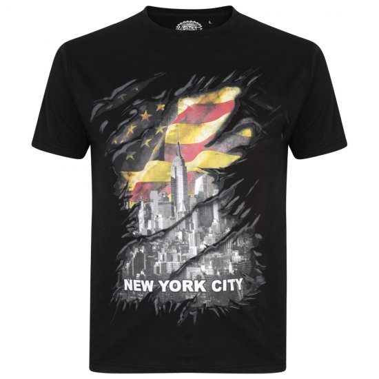 Kam Jeans 5312 T-shirt 2-pack - Trička - Trička nadměrné velikosti - 2XL-14XL