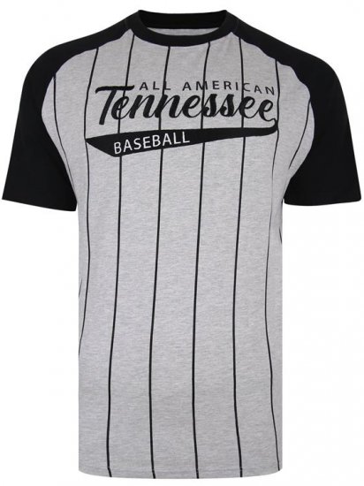 Kam Jeans 5361 Tennessee Baseball T-shirt - Trička - Trička nadměrné velikosti - 2XL-14XL