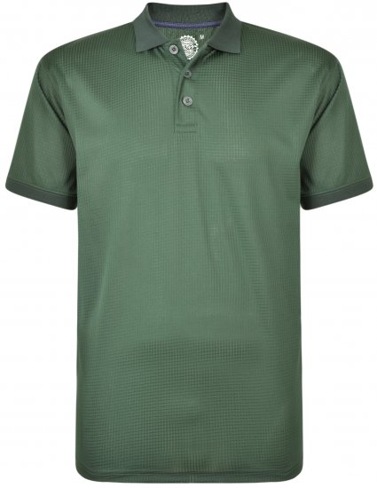 Kam Jeans Technical Lightweight Polo Forest Green - Sportovní Oblečení - Sportovní Oblečení 2XL-10XL