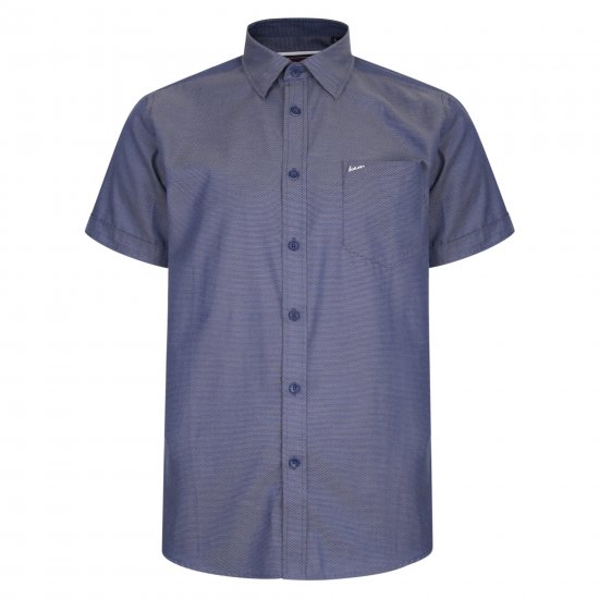 Kam Jeans 6203 Smart/Casual Shirt Indigo - Košile - Košile 2XL-10XL