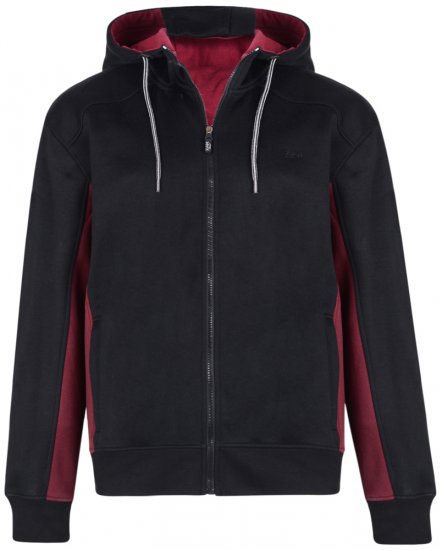 Kam Jeans 7001 Hoodie Black - Mikiny & mikiny s kapucí - Mikiny & Mikiny s kapucí 2XL-12XL