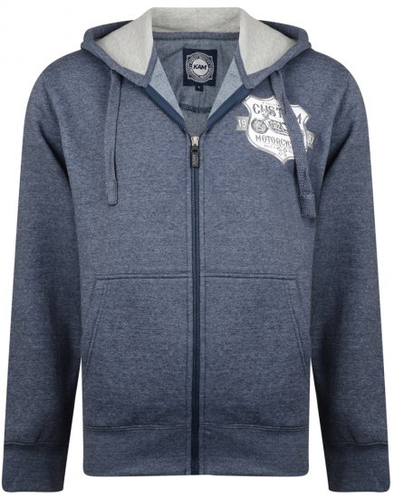 Kam Jeans 704 Customs Hoodie Denim - Mikiny & mikiny s kapucí - Mikiny & Mikiny s kapucí 2XL-12XL