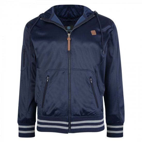 Kam Jeans 799 Tricot Hoody Navy - Mikiny & mikiny s kapucí - Mikiny & Mikiny s kapucí 2XL-12XL