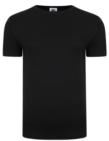 Kam Jeans 831 Thermal T-Shirt Black - Spodní prádlo - Spodní Prádlo Nadměrné Velikosti 2XL-8XL