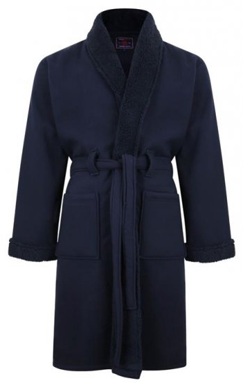 Kam Jeans 878 Sherpa Lined Dressing Robe - Spodní prádlo - Spodní Prádlo Nadměrné Velikosti 2XL-8XL