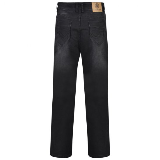 Kam Jeans Alonso Black Used - Džíny & kalhoty - Džíny a Kalhoty - W40-W70