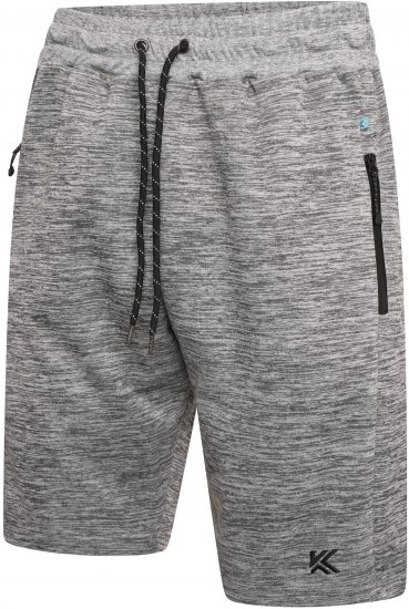 Kam Jeans AP005 Active Performance Marl Shorts Grey - Tepláky & kraťasy - Tepláky a Teplákové Kraťasy 2XL-12XL