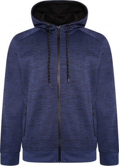 Kam Jeans AP008 Active Performance Hoodie Indigo - Mikiny & mikiny s kapucí - Mikiny & Mikiny s kapucí 2XL-12XL