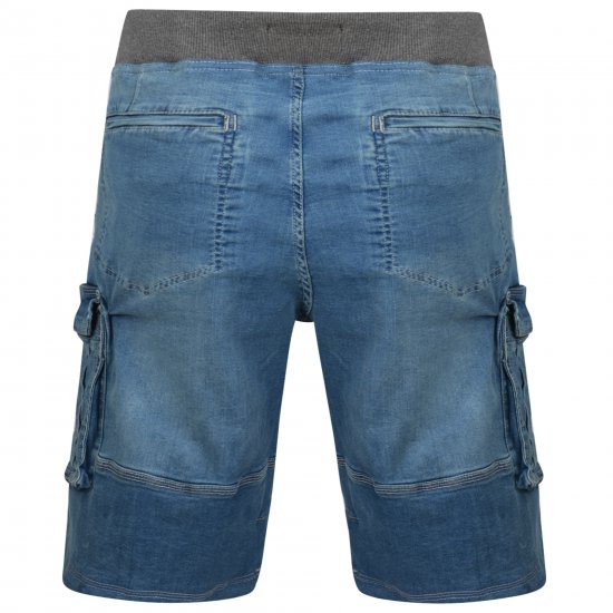 Kam Jeans Dito Denim Shorts Light Used - Šortky - Šortky Nadměrné Velikosti W40-W60