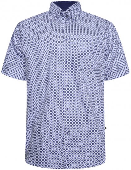 Kam Jeans P046 košile s geometrickým vzorem - Košile - Košile 2XL-10XL