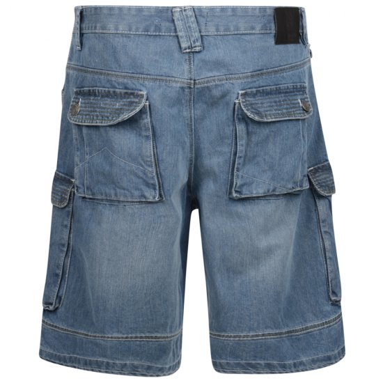 Kam Jeans Sebastian Denim Shorts - Šortky - Šortky Nadměrné Velikosti W40-W60