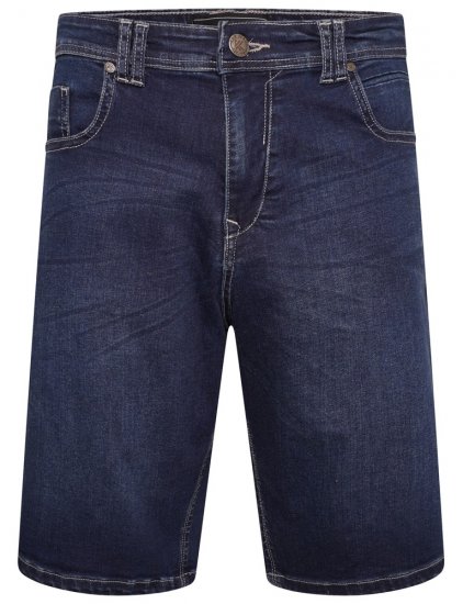 Kam Jeans Vigo2 Jeans Shorts Dark Used - Šortky - Šortky Nadměrné Velikosti W40-W60