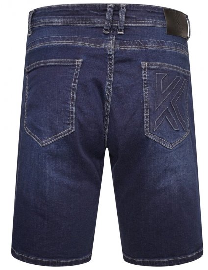Kam Jeans Vigo2 Jeans Shorts Dark Used - Šortky - Šortky Nadměrné Velikosti W40-W60