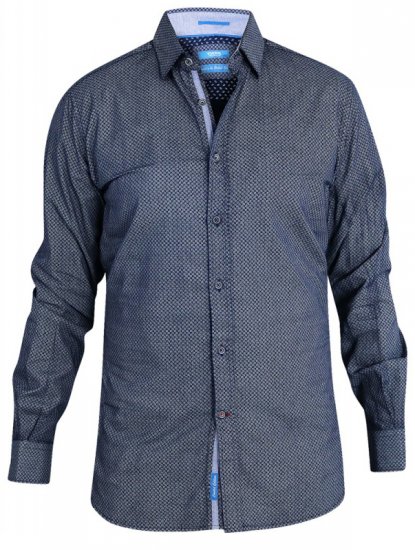 D555 Kermit Long Sleeve Printed Shirt - Košile - Košile 2XL-10XL