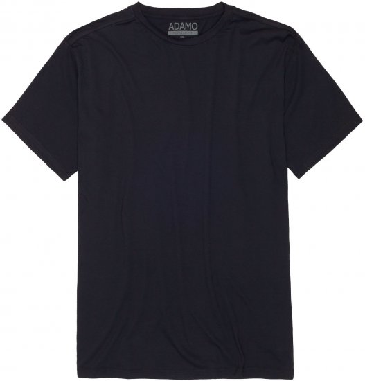 Adamo Kevin Regular fit T-shirt Navy - Trička - Trička nadměrné velikosti - 2XL-14XL