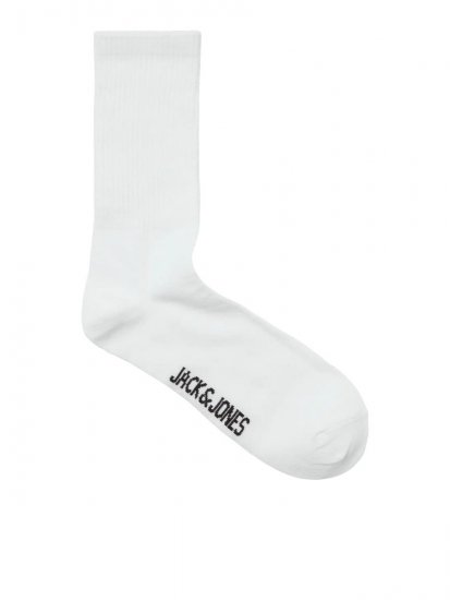 Jack & Jones Basic Tenisové ponožky Bílá 5-pack - Spodní prádlo - Spodní Prádlo Nadměrné Velikosti 2XL-8XL