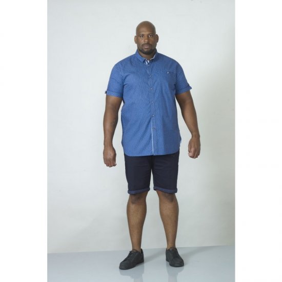 D555 Bobby Short Sleeve Shirt - Košile - Košile 2XL-10XL