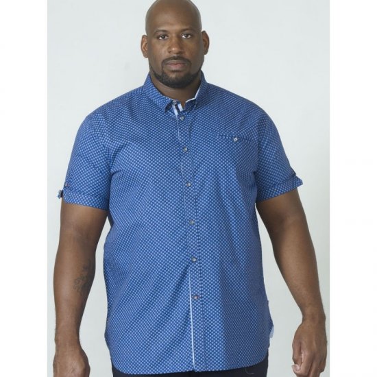 D555 Bobby Short Sleeve Shirt - Košile - Košile 2XL-10XL