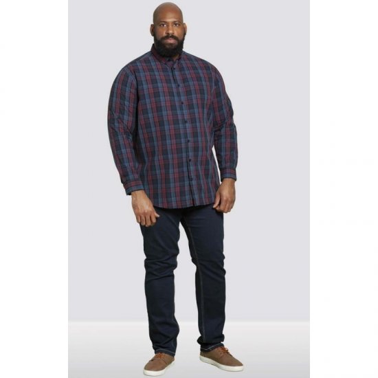 D555 Enderby Long Sleeve Shirt - Košile - Košile 2XL-10XL