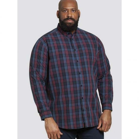 D555 Enderby Long Sleeve Shirt - Košile - Košile 2XL-10XL
