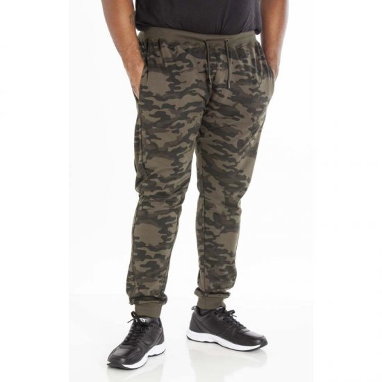 D555 Sutton Sweatpants Camo - Tepláky & kraťasy - Tepláky a Teplákové Kraťasy 2XL-12XL