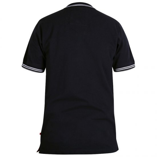 D555 Bartley Polo Dark Navy - Polokošile - Polokošile 2XL-8XL - Trička s límečkem 2XL-8XL