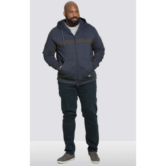 D555 Louisiana Hoodie Navy - Mikiny & mikiny s kapucí - Mikiny & Mikiny s kapucí 2XL-12XL