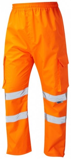Leo Appledore Cargo Rain pants Hi-Vis Orange - Pracovní oděvy - Pracovní Oděvy 3XL-6XL