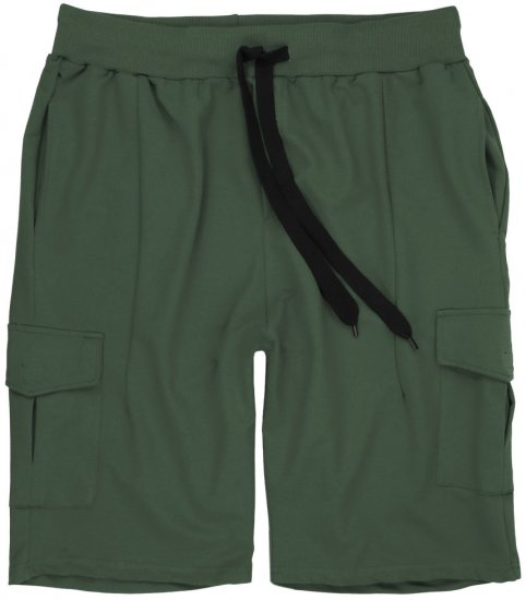 Lavecchia 2011 Cargo-pocket Sweatshorts Khaki - Tepláky & kraťasy - Tepláky a Teplákové Kraťasy 2XL-12XL
