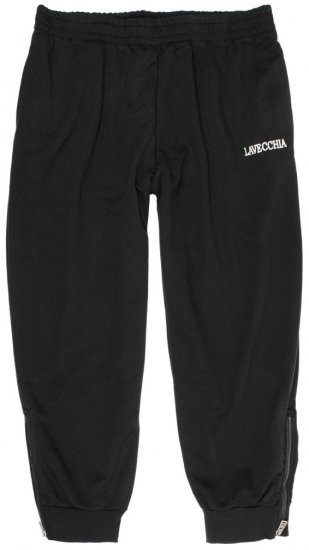 Lavecchia 2018 Sweatpants with Zippered Cuff Black - Tepláky & Kraťasy - Tepláky a Teplákové Kraťasy 2XL-12XL