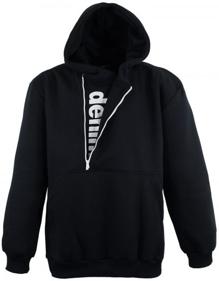Lavecchia 214 Half-zip Hoodie Black - Mikiny & mikiny s kapucí - Mikiny & Mikiny s kapucí 2XL-12XL