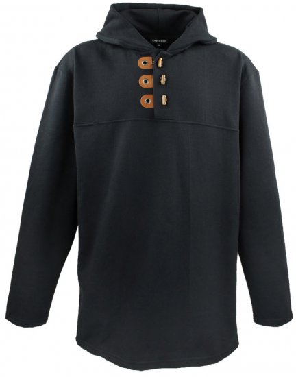 Lavecchia 605 Pullover Hoodie Black - Mikiny & mikiny s kapucí - Mikiny & Mikiny s kapucí 2XL-12XL