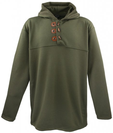 Lavecchia 605 Pullover Hoodie Khaki - Mikiny & mikiny s kapucí - Mikiny & Mikiny s kapucí 2XL-12XL