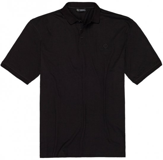 Lavecchia 1000 Pique Polo Black - Polokošile - Polokošile 2XL-8XL - Trička s límečkem 2XL-8XL