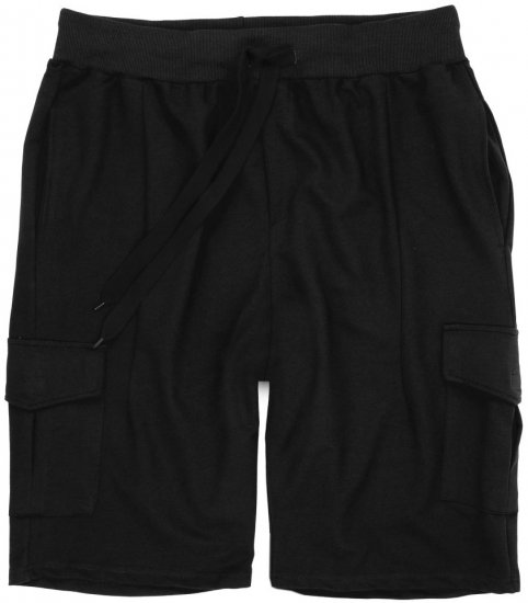 Lavecchia 2011 Cargo-pocket Sweatshorts Black - Tepláky & kraťasy - Tepláky a Teplákové Kraťasy 2XL-12XL