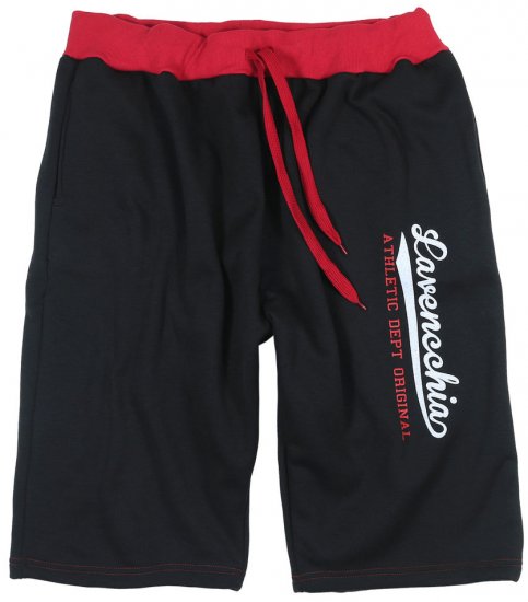 Lavecchia 2017 Sweatshorts Black/Red - Tepláky & kraťasy - Tepláky a Teplákové Kraťasy 2XL-12XL
